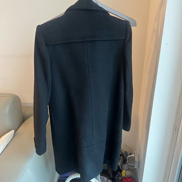 Babaton black wool cashmere blend jacket size xs mid length - Picture 4 of 8